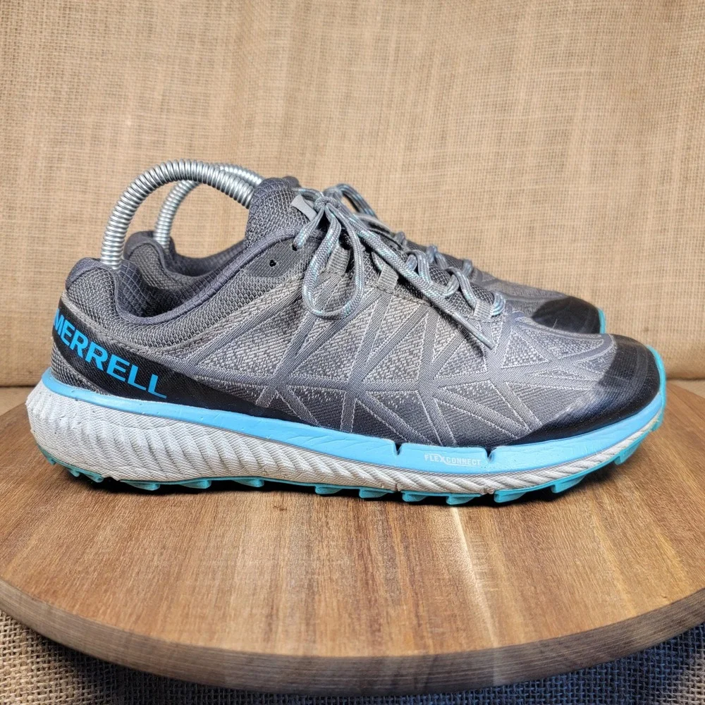 Merrell Agility Synthesis 2 Trail Running Shoes Quantum Grip Women's‎ 8.5 Gray